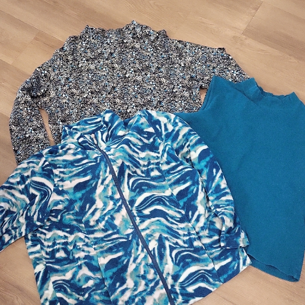 French Laundry Blue and White Garment 2x Bundle